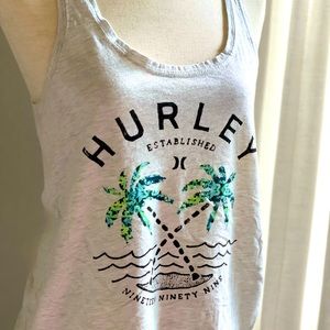 Hurley Grey Racerback Tank